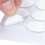 High Viscosity Round Clear Adhesive Stickers for Interior Mounting 13