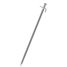 Estacas para tienda 40cm / 15.7in Acero, Plateado, Ultraligero