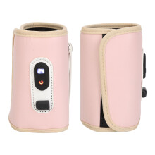 Borsa scaldabiberon con display LCD a 5 livelli di temperatura, rosa, 3014 cm, USB