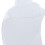 Cesto per bucato appeso pieghevole 4029,5 cm bianco 8