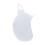 Cesto per bucato appeso pieghevole 4029,5 cm bianco 12