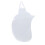 Cesto per bucato appeso pieghevole 4029,5 cm bianco 2