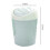 Cestino da tavolo blu, mini, con coperchio a battente 2