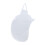 Cesto per bucato appeso pieghevole 4029,5 cm bianco 10