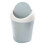 Cestino da tavolo blu, mini, con coperchio a battente 13