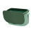 Couvercle de poubelle mural pliable vert 15