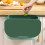 Couvercle de poubelle mural pliable vert 9