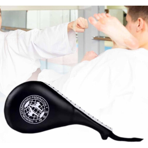 Taekwondo Kick Pad Striking Pad Sparring Target Boxing Padding Karate Practice Pad Black 2