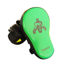 Boxing Focus Pads PU Leather Strike Shield Muay Thai Kick Boxing Training Pad Green 35x8x2cm