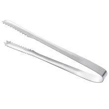 Thicken Stainless Steel Ice Tong 25cm Portable Metal Serving Clipper