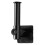 Support en L en ABS noir, 56 g, 7x7x11,6x2 cm 15