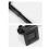 Support en L en ABS noir, 56 g, 7x7x11,6x2 cm 4