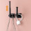 Support en L en ABS noir, 56 g, 7x7x11,6x2 cm 11