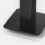 Support en L en ABS noir, 56 g, 7x7x11,6x2 cm 5