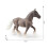 Figurine de cheval : cheval modèle, taille 12 cm, gris argenté 2