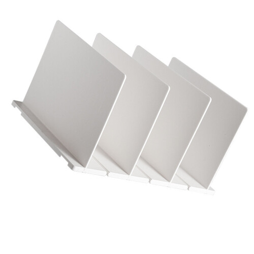 Diviseur d’étagère blanc 700 g plastique robuste réglable