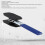 Efficient Iron Car Wheel Brake Piston Spreader Tool 40-70mm Blue 4
