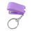 Agrafeuse porte-clés mini violette type 10, 39x27x16mm 12