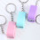 Agrafeuse porte-clés mini violette type 10, 39x27x16mm 4