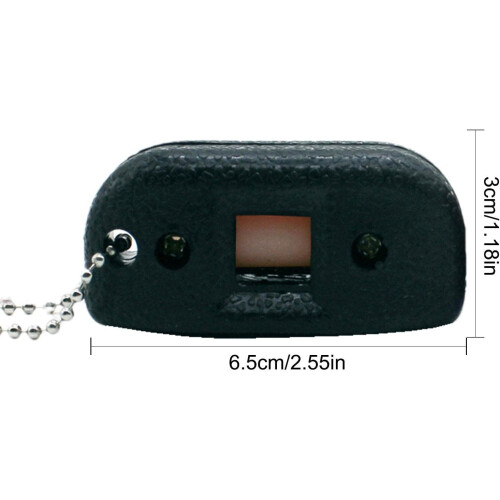 Ice Skate Sharpening Tool Width Adjustable Edge Sharpener Key Ring For Figure Skating And Goalkeeper Ice Skates Black 2