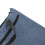 Porte-documents à fermeture éclair, grande capacité, 38  30  2 cm, bleu marine 7