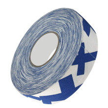 Hockey Protective Tape Imitation Cotton 2.5 Cm X 25 M Adhesive Tape For Ice Hockey Grips Blue Plus Sign