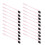 Set di 20 pennelli per sopracciglia - 2 testine ABS nylon 15