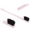 Set di 20 pennelli per sopracciglia - 2 testine ABS nylon 4