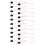 Set di 20 pennelli per sopracciglia - 2 testine ABS nylon 1