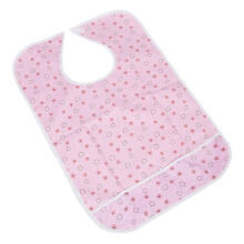 Bavoir Adulte en Coton Roseâtre 45x65 cm, 17,7x25,6 in