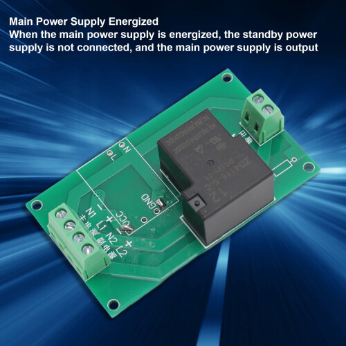 Boîtier du module de commutation automatique d'alimentation 12 V 30 A 2