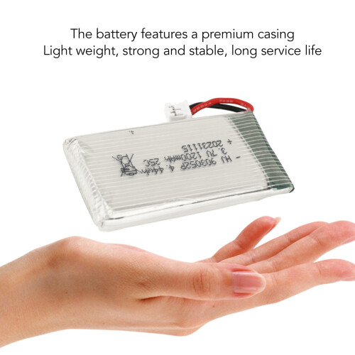 3,7 V 1200 mAh Li-Polymer-RT-Drohnenbatterie mit PH2.0-Stecker 2