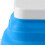 Blue Collapsible Silicone Paint Brush Washer with Scrubbing Board, Thickened Bottom 12