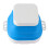 Blue Collapsible Silicone Paint Brush Washer with Scrubbing Board, Thickened Bottom 13