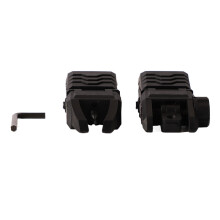 Branchen Klapp-Visiere M4 Vorder- und Hintere Kampfvisiere Nylon MGPCQB Vorder- und Hintere Visiere Schwarz