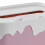 Caja de pañuelos de escritorio PP multifuncional rosa 6.35oz 3
