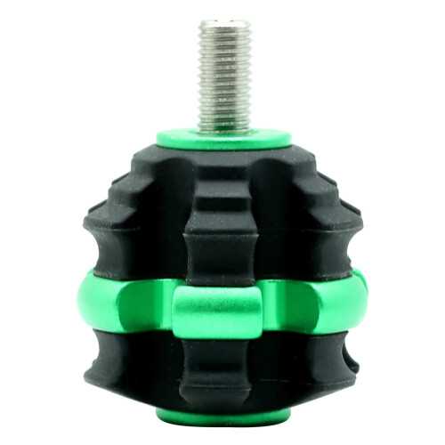 Archery Stackable Arch Stabilizers for Recurve and Compound Bows, Green, Vibration Damper, Shock Absorber, Balance Bar