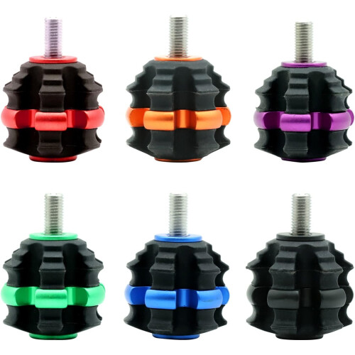 Archery Stackable Arch Stabilizers for Recurve and Compound Bows, Green, Vibration Damper, Shock Absorber, Balance Bar 2