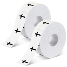 Baseball/Hockey Tape Cross Grip Wrap White, 13.7 m - Cross Design For Baseball Lacrosse Softball Sticks