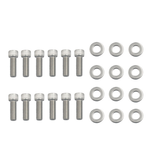 Complete Stainless Header Bolt Kit for Small Block CHEVY  TPI 2
