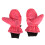 Cute Patterned Toddler Gloves Waterproof & Windproof 2pcs Pink 10
