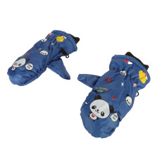 Warm & Windproof Kids Snow Mittens for Outdoor Fun 2pcs Blue