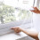 DIY Nylon Self Adhesive Window Screen Mesh 150x200cm Fitted Fly Screen 9