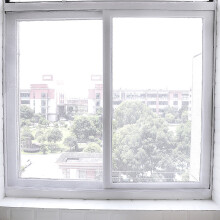 DIY Selbstklebendes Nylon-Fensterbildschirm 150x200cm Passgenaue Mesh-Gardine