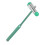 Tromner aluminium Buck Hammer vert réfléchissant 12