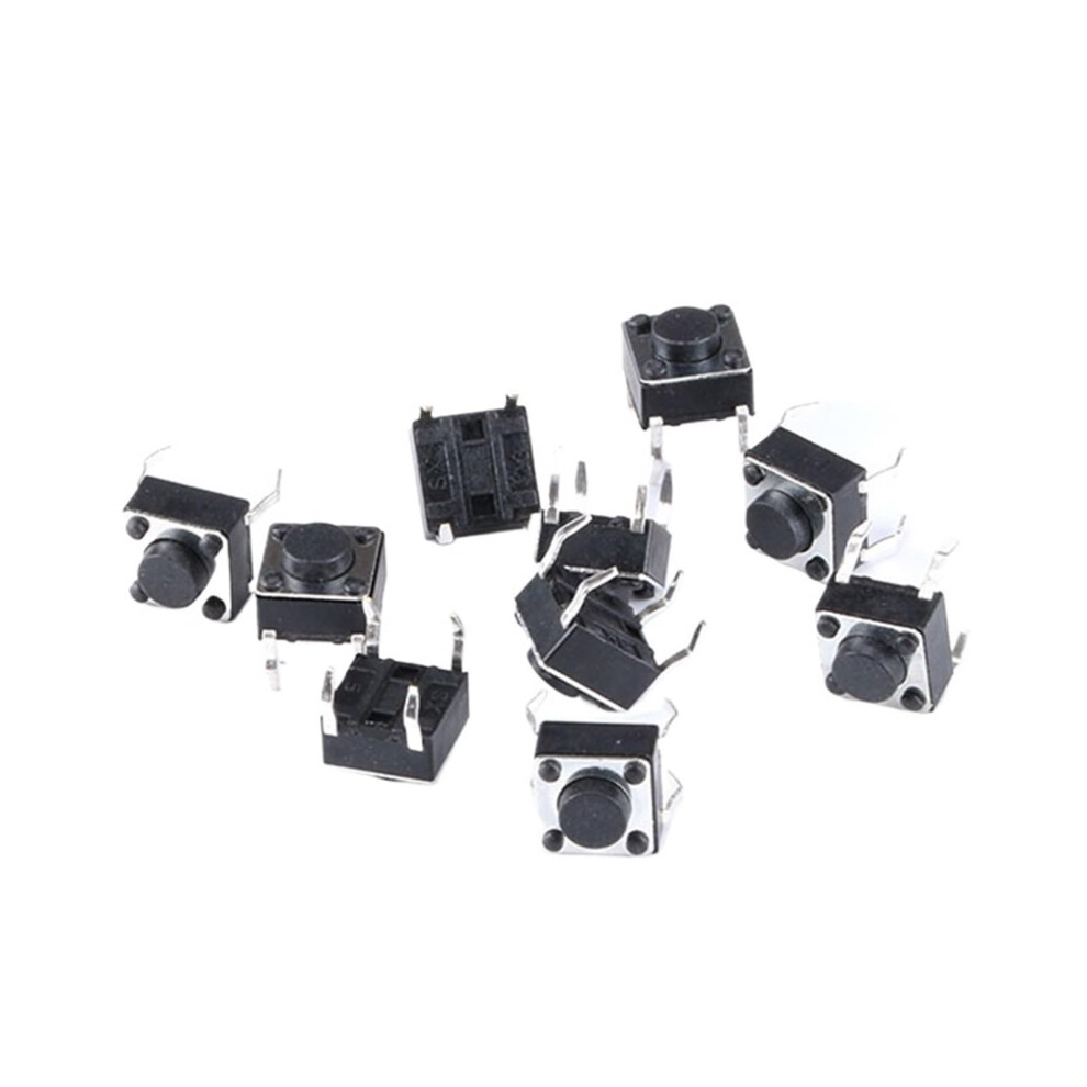 G89 Tactile Push Button Switch 6X6x4.3mm 4-Pin Direct Plug-In Self-Reset Dip Top Copper Momentary 6947110884431