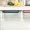 Large Plastic Hanging Kitchen Trash Can, Countertop/Under Sink Compost Bin 5
