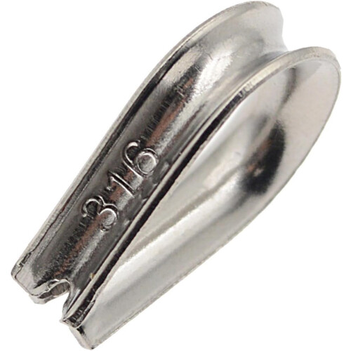 Durable Thimble Stainless Steel For Rigging, Cable And Wire Rope Accessories, Protective Sleeve 2