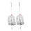 Bait Trap 2-Piece Red Bait Fish Container For Feeder Angling With Improved Bait Release 1