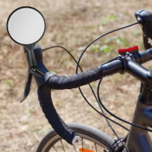 Espejo retrovisor de extremo de manillar de vidrio HD ángulo amplio 2.1oz